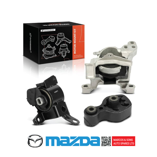 Engine and Transmission Mountings for Mazda