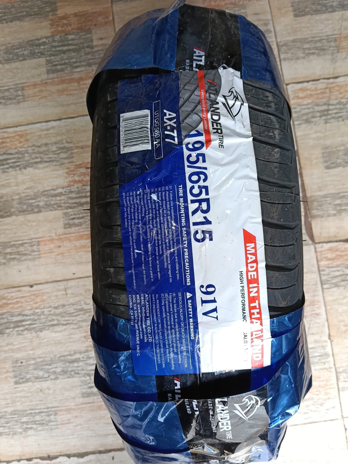 ATLANDER 195/65R15