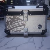 Motorcycle Aluminum Top Box 55litres