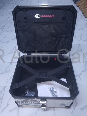 Motorcycle Aluminum Top Box 55litres