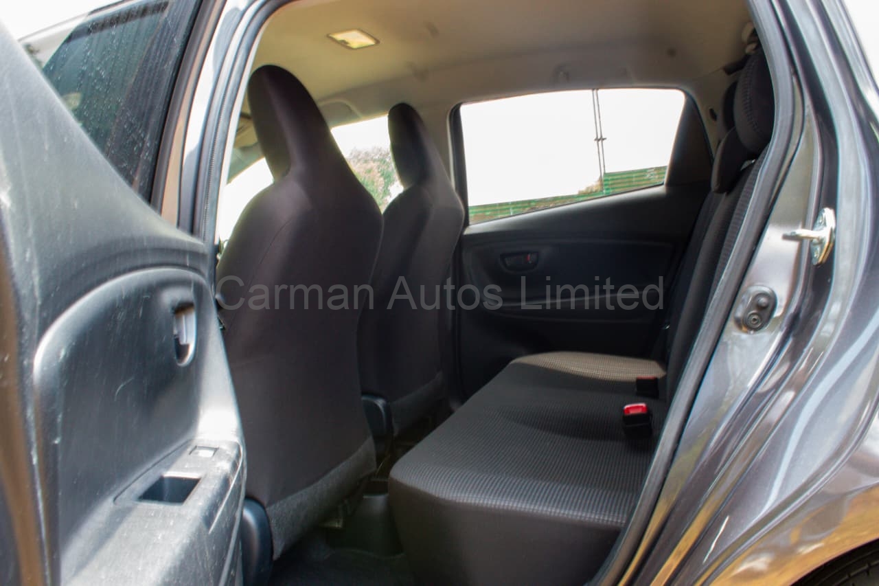 2018 TOYOTA VITZ 1000CC PUSH TO START 2WD AUTOMATIC