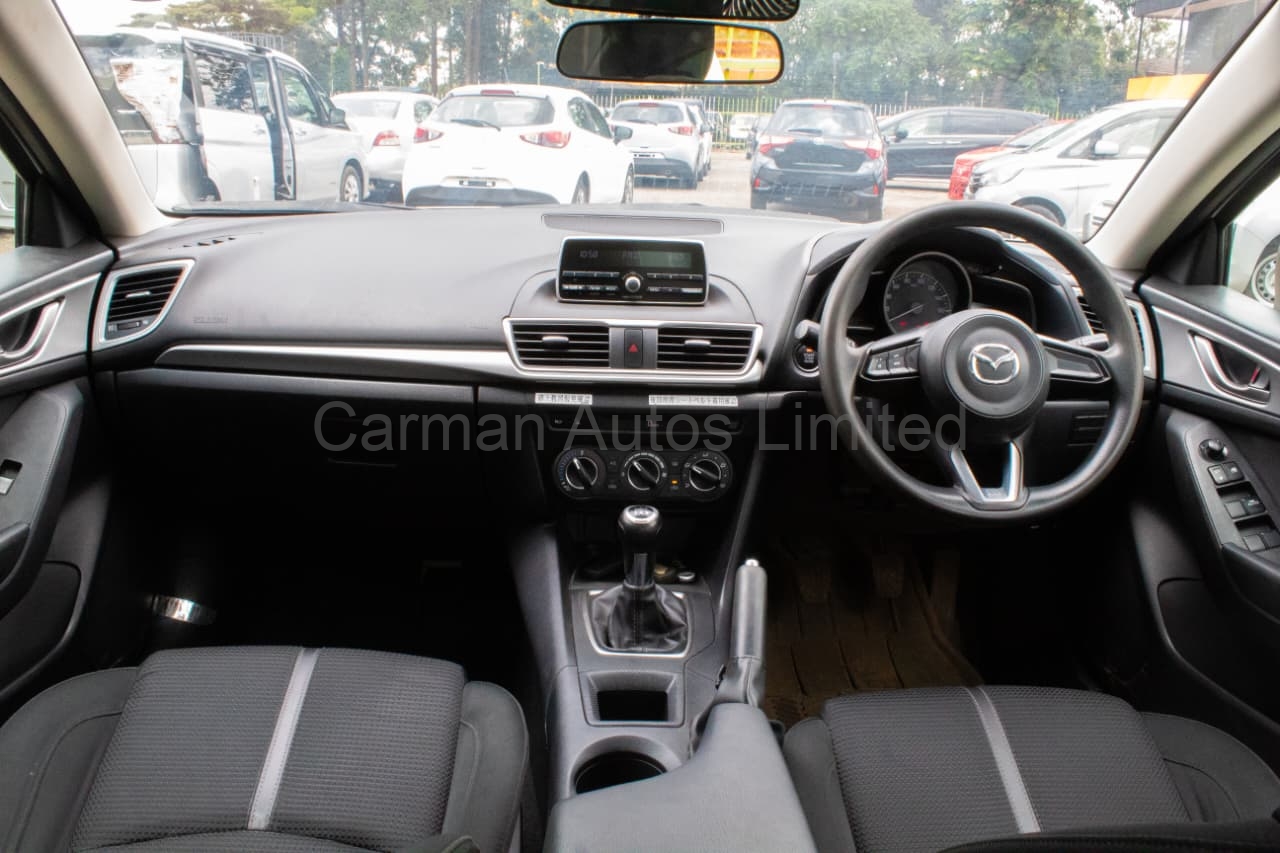 2018 MAZDA AXELA MANUAL 2000CC PETROL