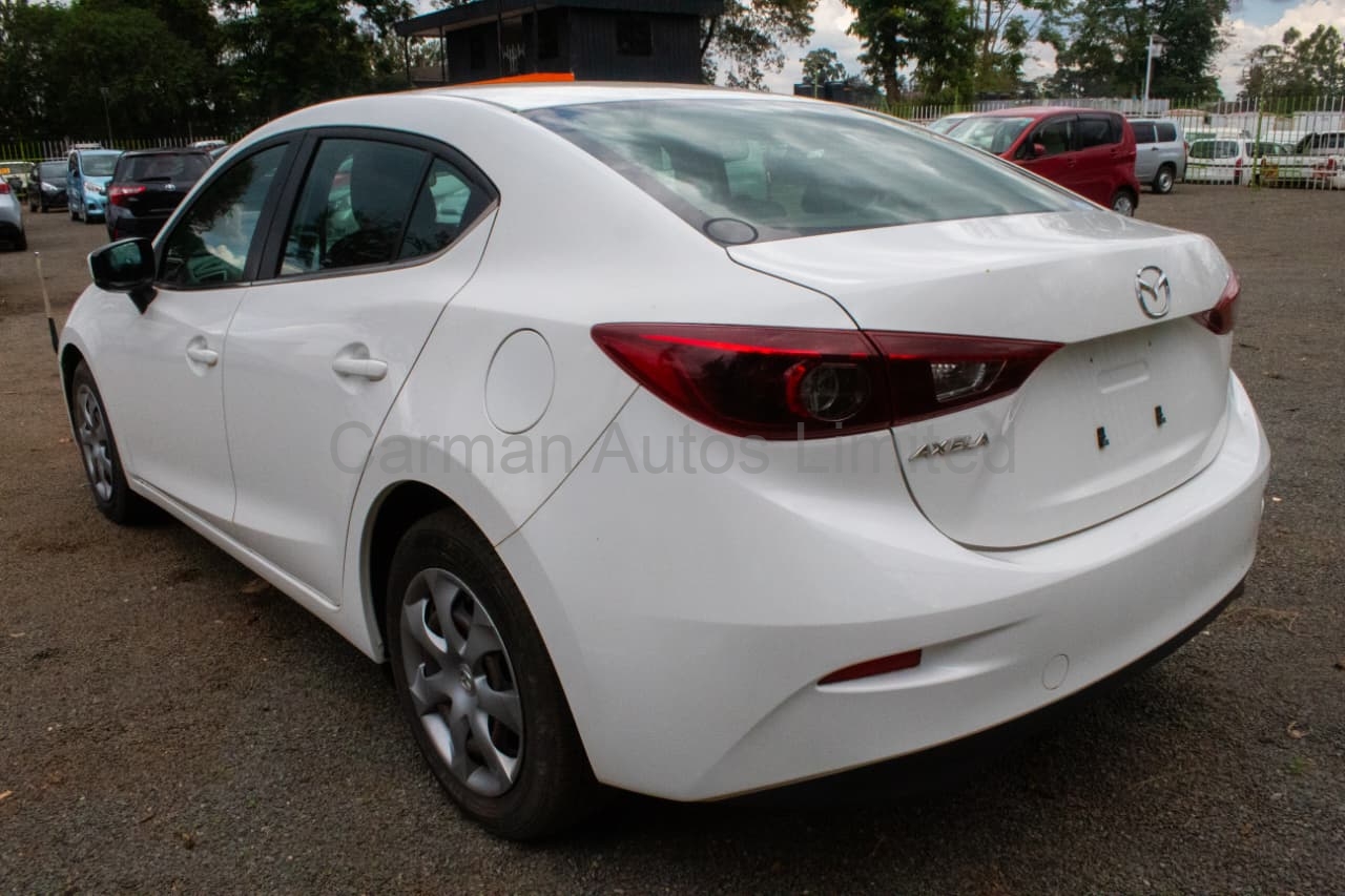 2018 MAZDA AXELA MANUAL 2000CC PETROL