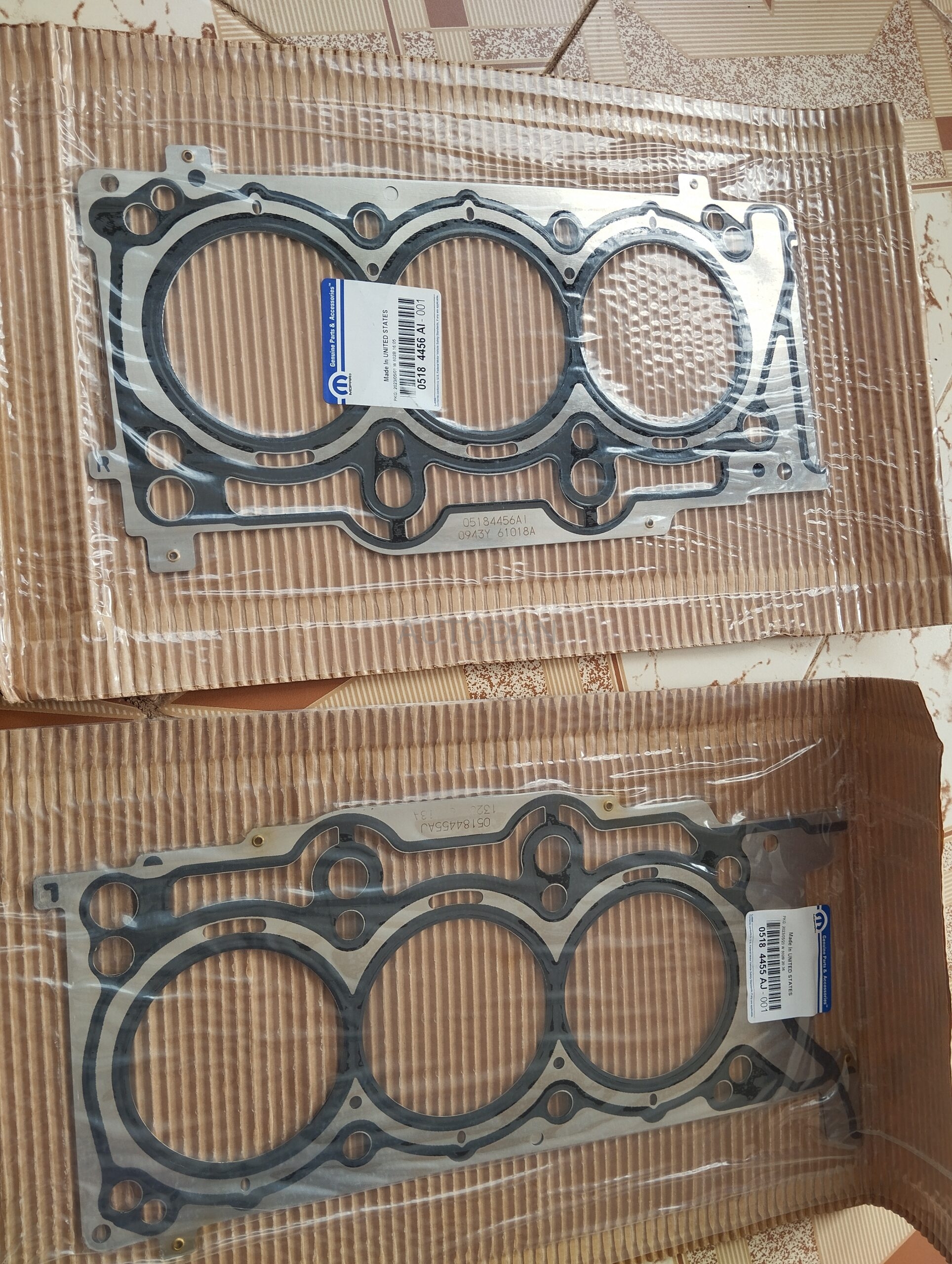 Cylinder head gasket grand Cherokee/wrangler 3.6
