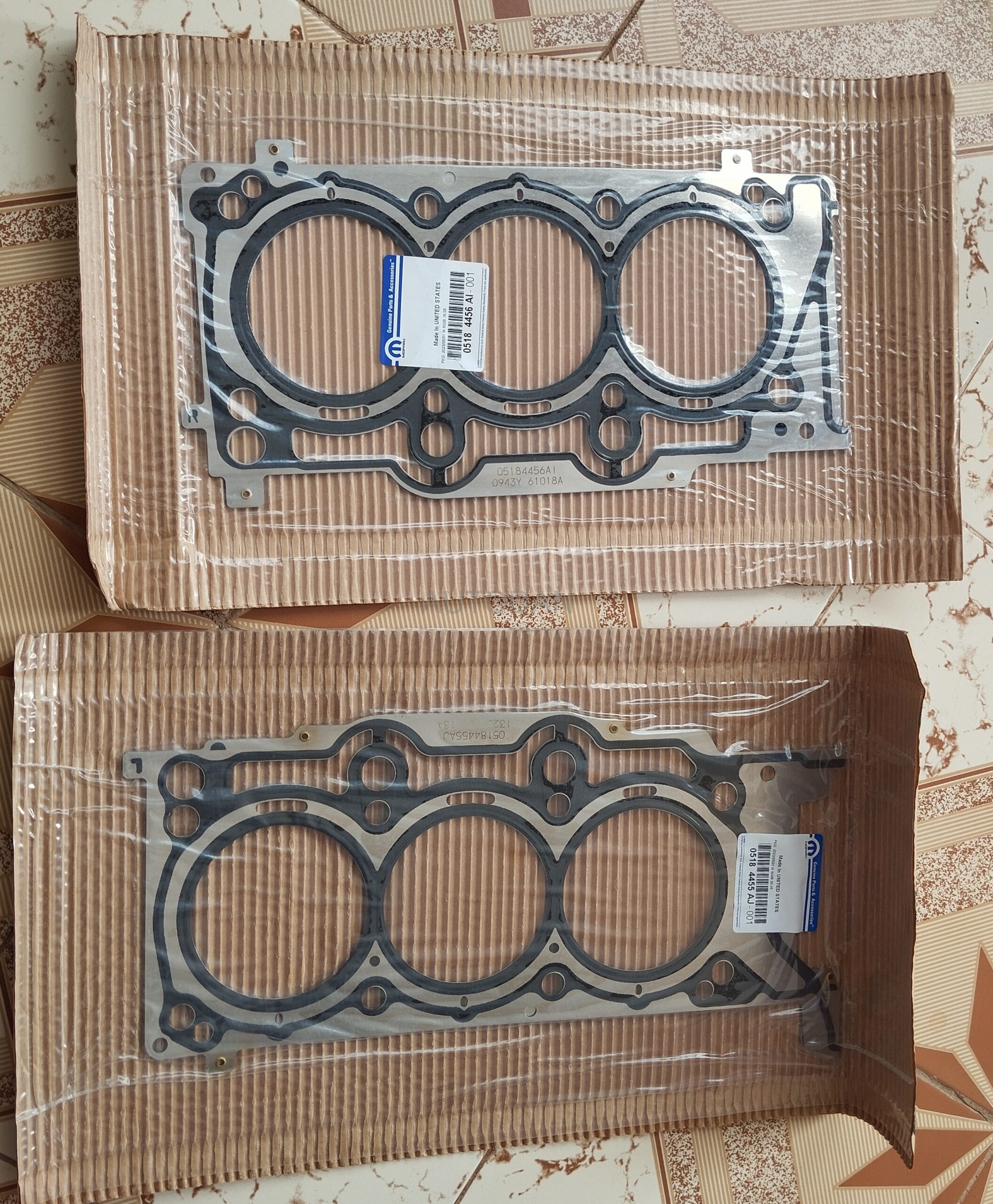 Cylinder head gasket grand Cherokee/wrangler 3.6