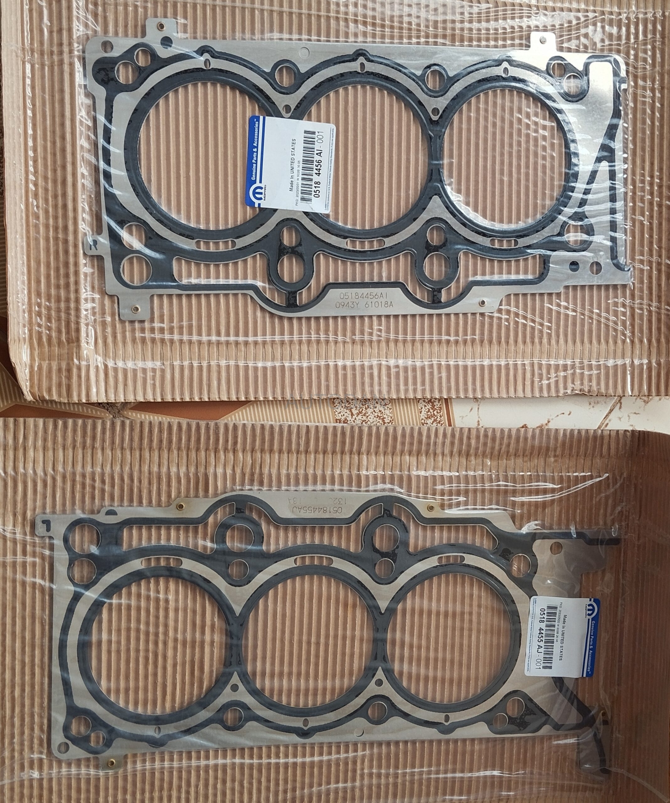 Cylinder head gasket grand Cherokee/wrangler 3.6