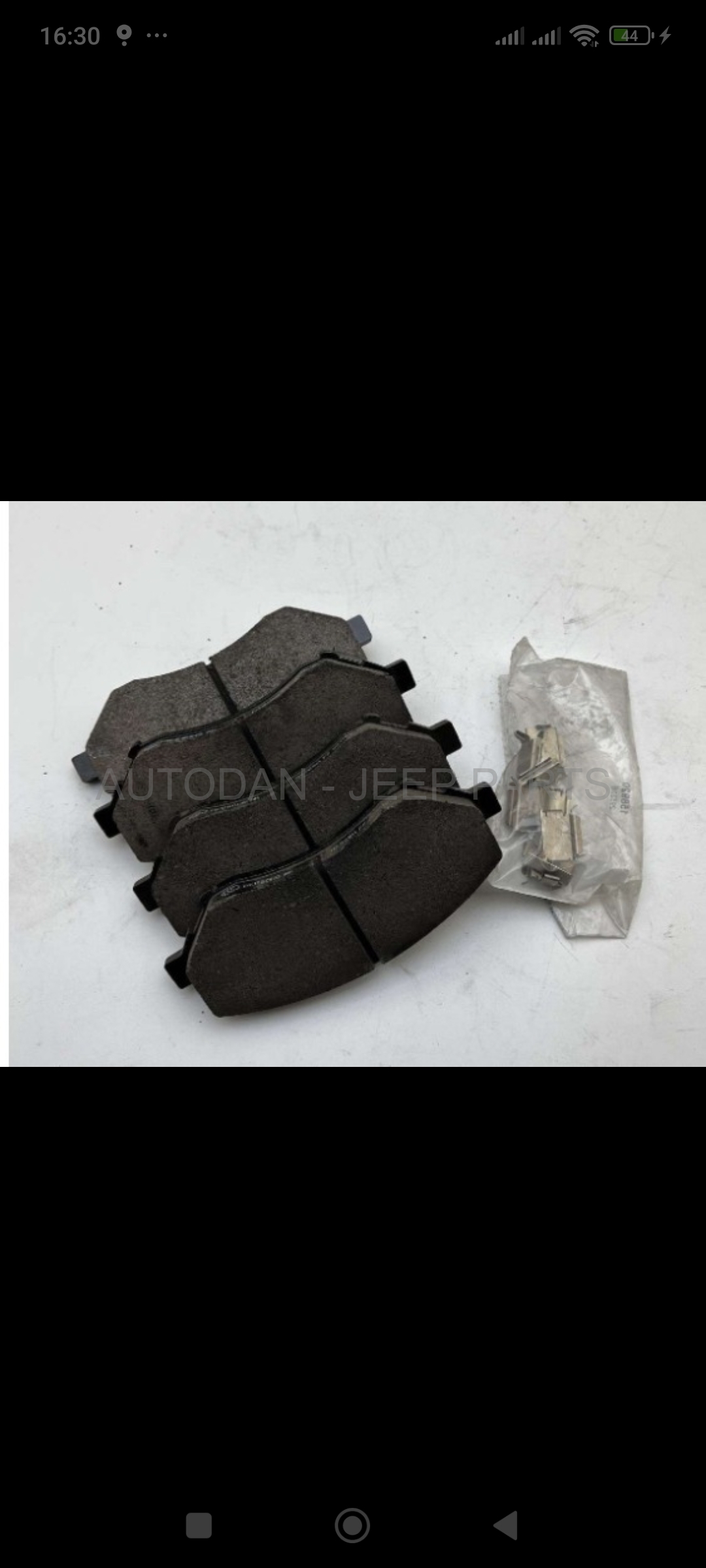Front Brake pads Jeep wrangler 2007-2017