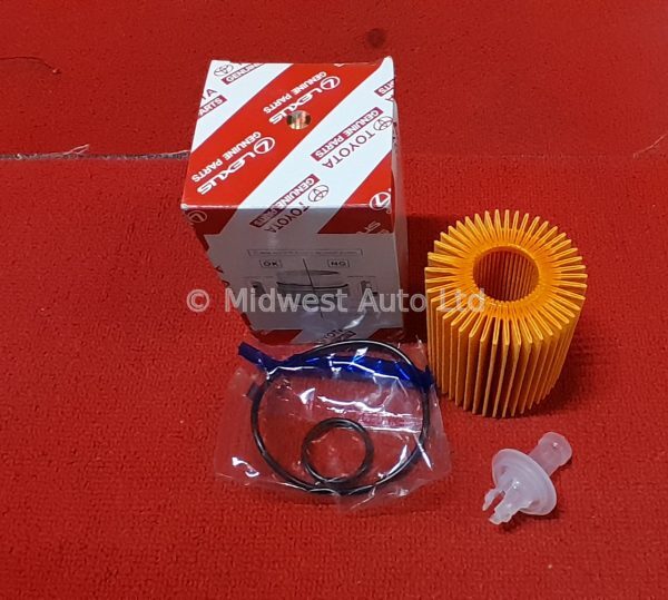 Element Kit, Oil Filter 1ZR-FE/2ZR-FE/1KR/3ZR-FE………