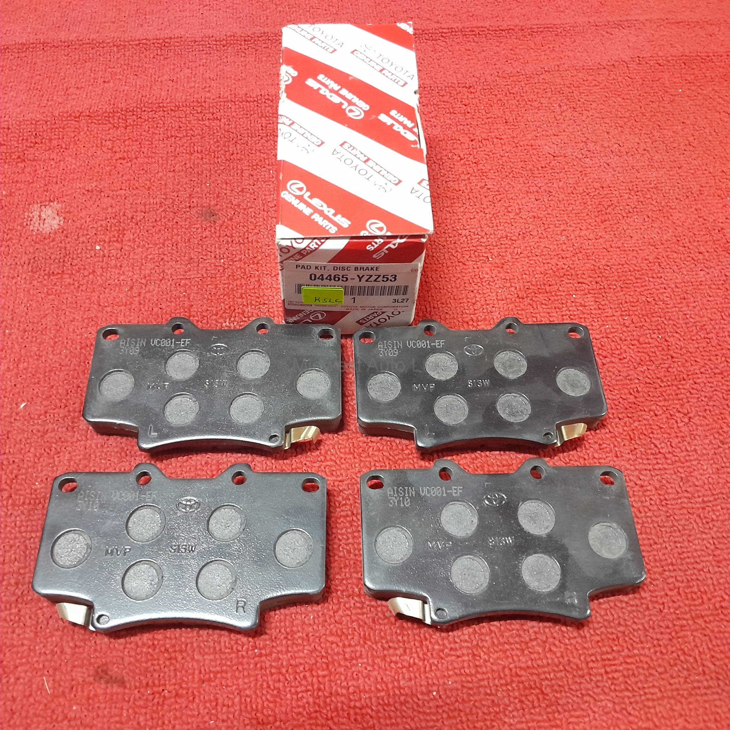 Front Brake Pad Toyota Hilux KUN25