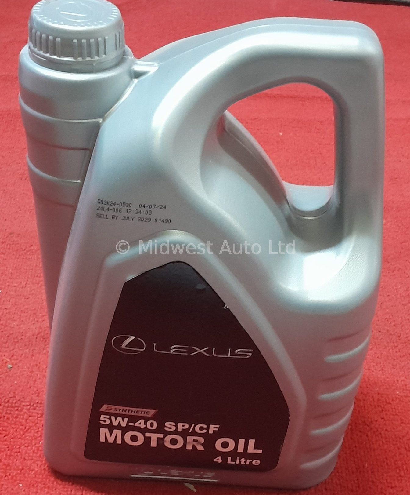 Engine Oil Fully Synthetic Toyota 5W-40