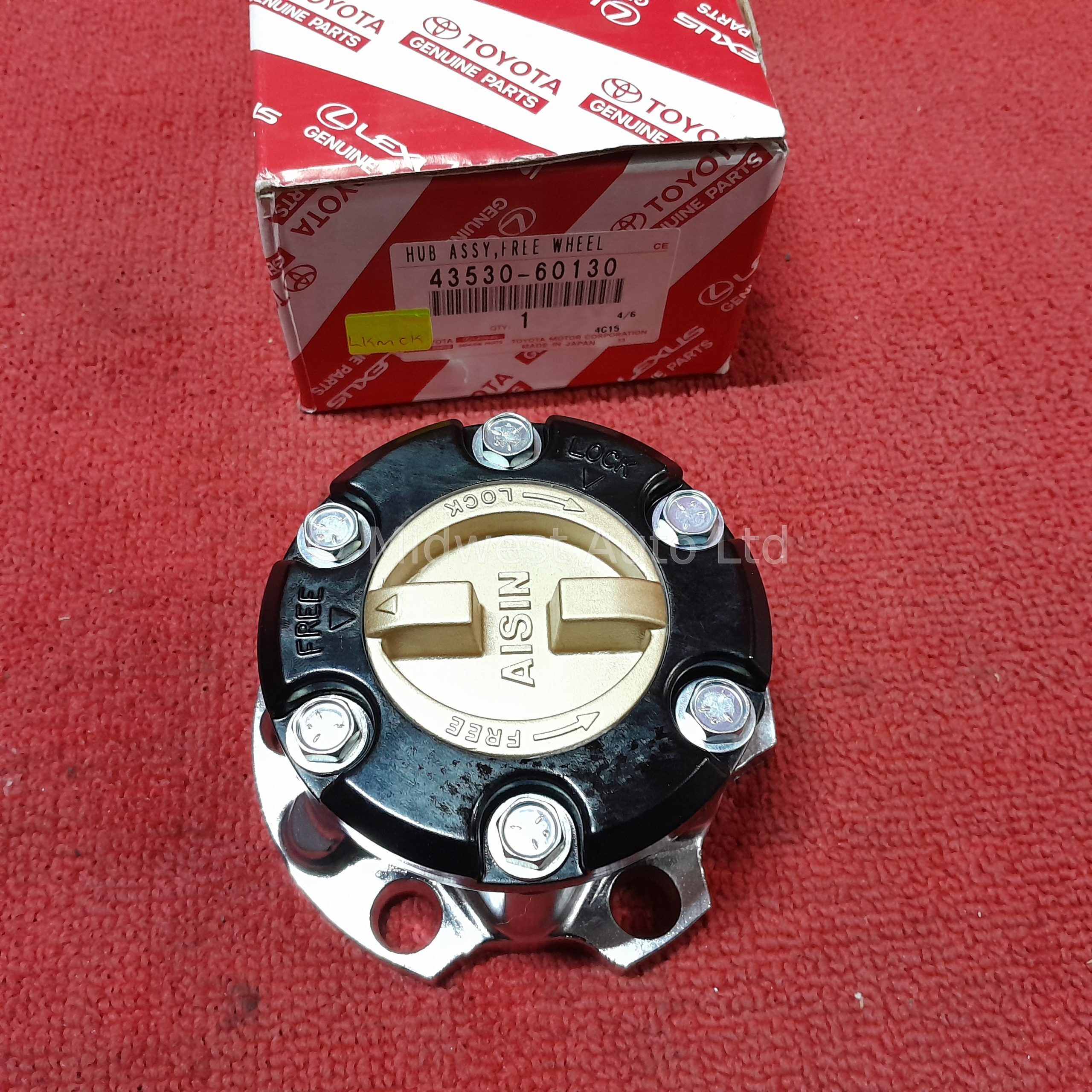 Free Wheel Hub Assy L/cruiser HZJ78/79