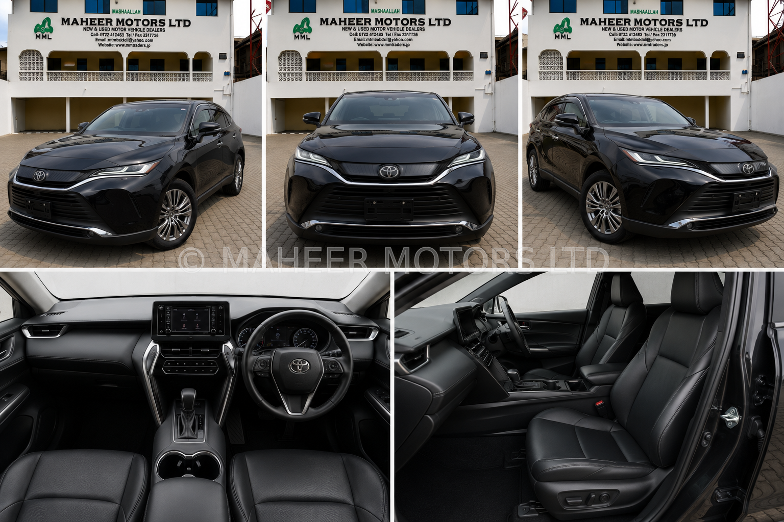 Toyota Harrier New Shape 2020 | 2000CC | Auto | Black | 95,000 KM