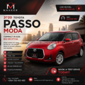 2020 Toyota Passo Moda – Low Mileage | Fuel Saver