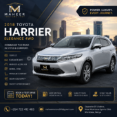 2018 Toyota Harrier Elegance 4WD 2.0L Petrol