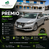 Toyota Premio XL Grade 2019 | 1800CC | Silver