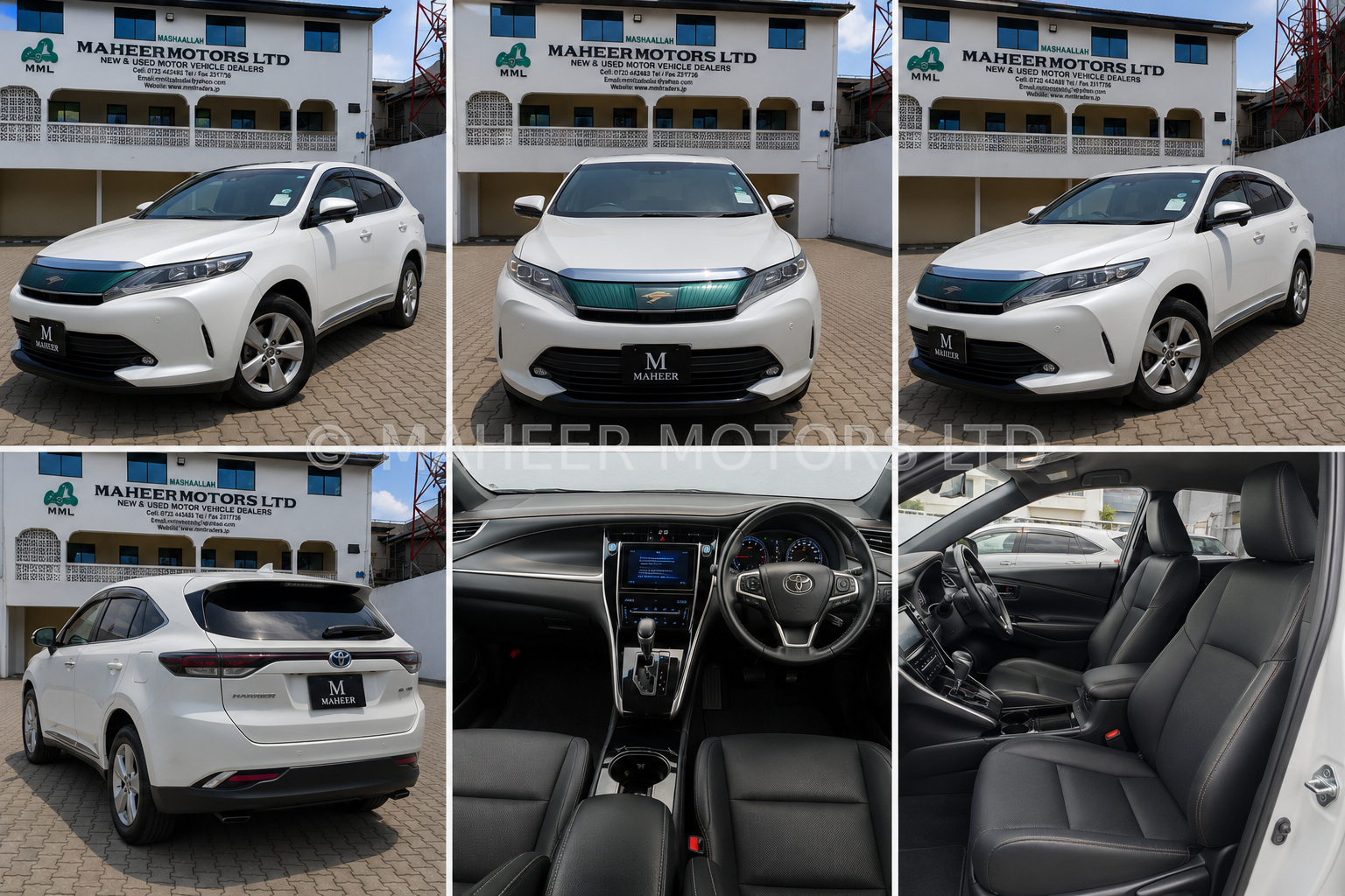 Toyota Harrier 2.0L | White | 46,000 KM | Premium SUV