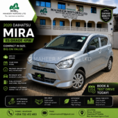 2020 Daihatsu Mira ES Grade 4PW | 650CC | Silver
