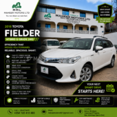 Toyota Fielder 2018 Hybrid G Grade 1500cc – White