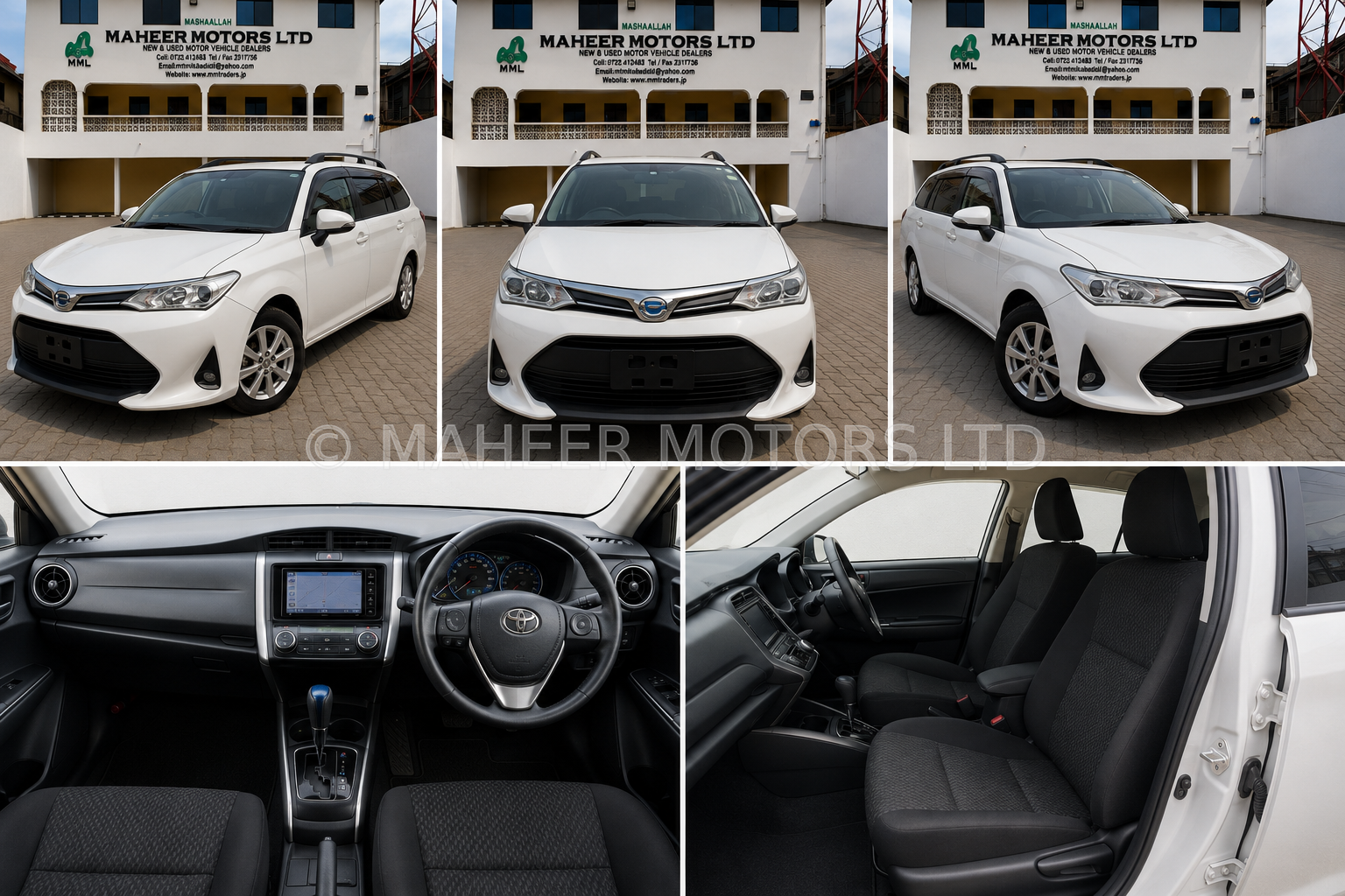 Toyota Fielder 2018 Hybrid G Grade 1500cc – White