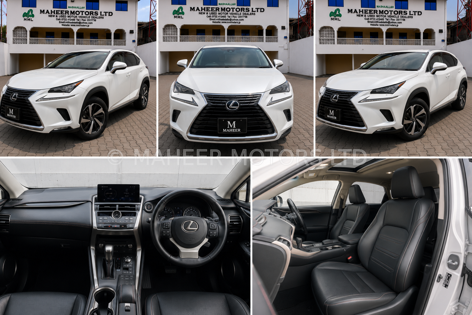 2018 Lexus NX300 Pearl White | Sunroof
