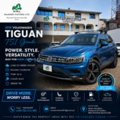 Volkswagen Tiguan TSI 2018 | 2000CC Diesel | Blue