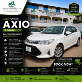Toyota Axio X Grade 2020 | 1500cc | White