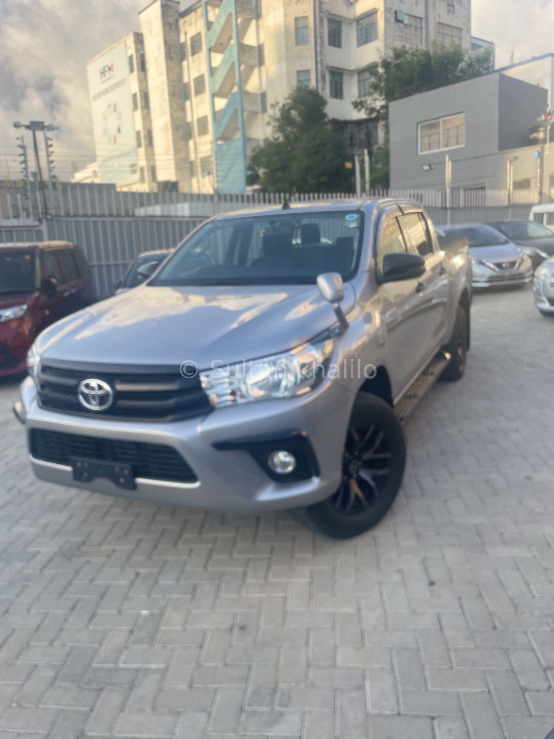 Toyota hilux 4 by 4 2019 model silver in colour with mileage 26k