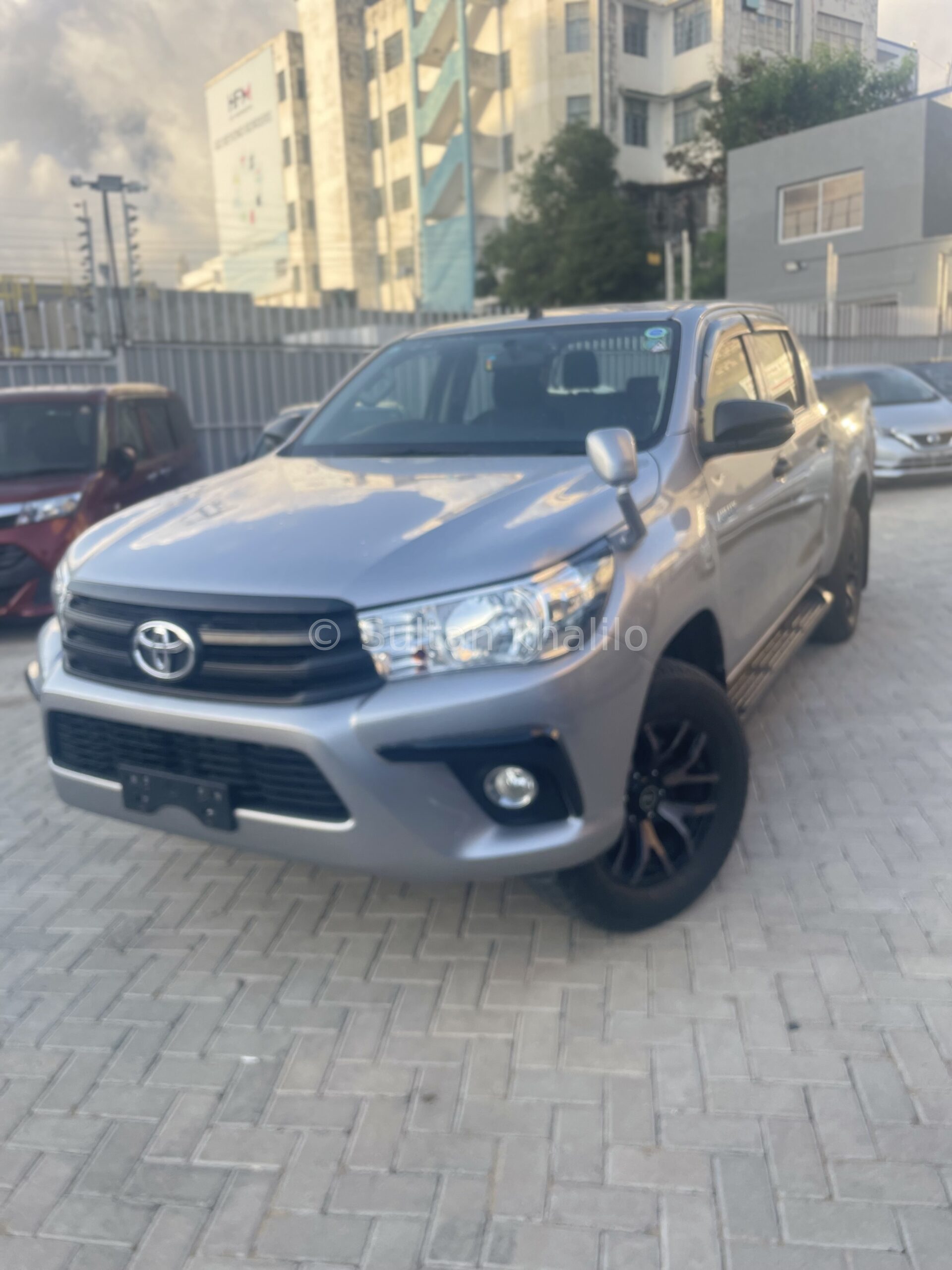 Toyota hilux 4 by 4 2019 model silver in colour with mileage 26k