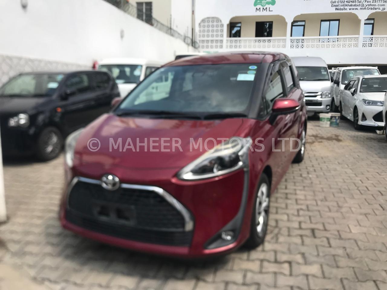 2020 Toyota Sienta X Grade | Wine Red/Burgundy